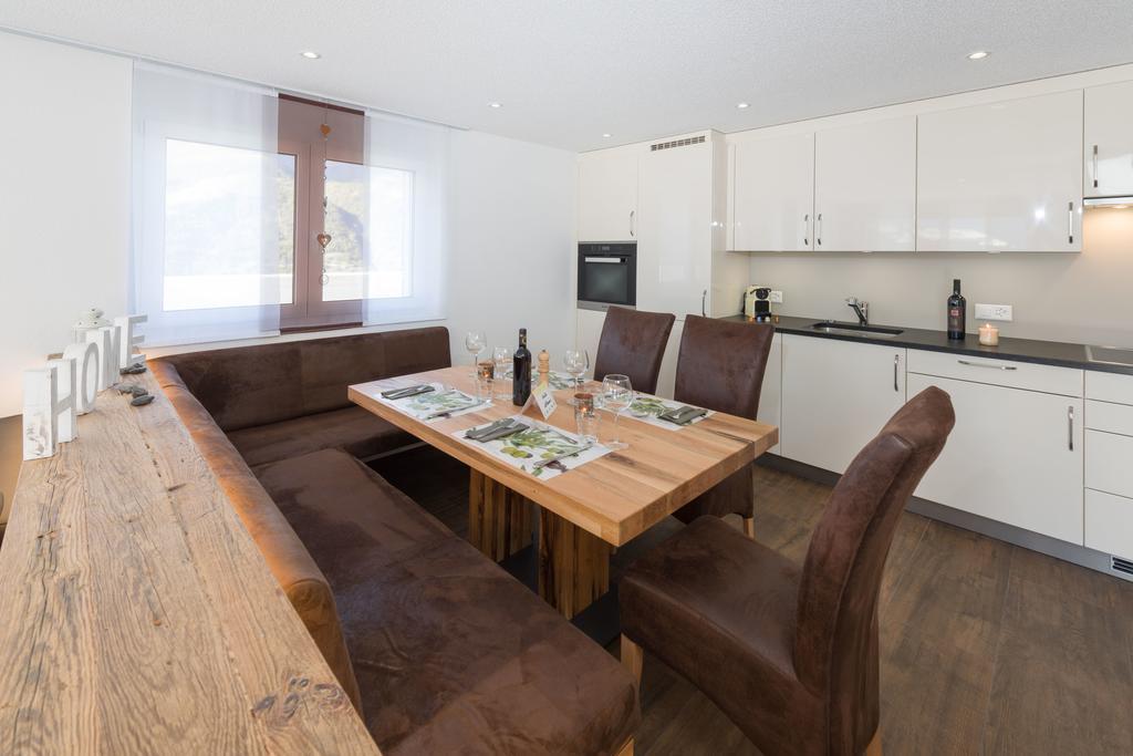 Appartamento Milleggapark Casa Mia Grächen Esterno foto